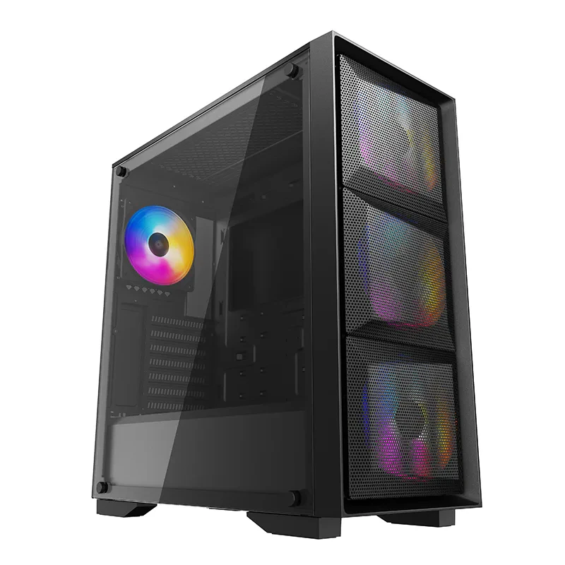 DEEPCOOL ATX MATREXX 50 MESH 4FS w/o PSU 1*USB 3.0 4xRGB FANS Mesh front panel Fully