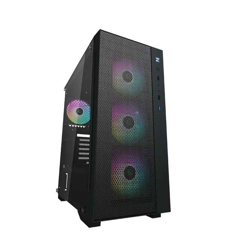 DEEPCOOL ATX MATREXX 55 MESH ADD RGB 4F w/o PSU 2*USB 3.0 RGB lighting sys